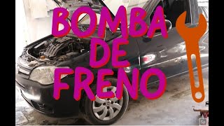 cambio de bomba de freno y discos de freno delanteros