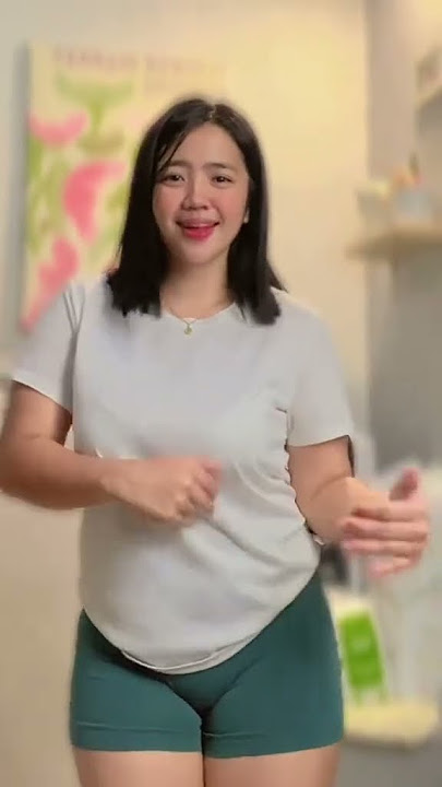 Thick pinay chick | #shorts dance trend be like