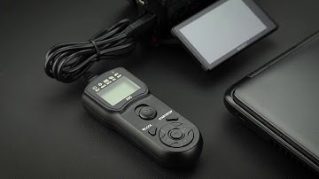 JJC Intervalometer Timer Remote Control Shutter Release
