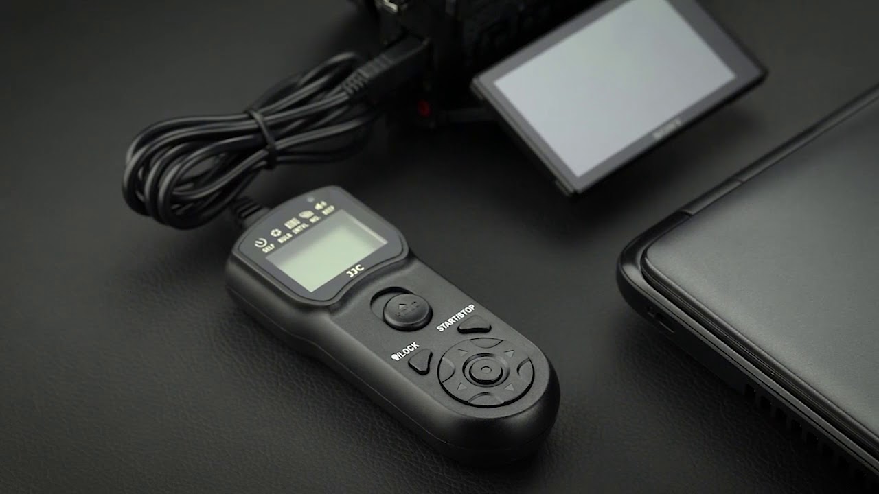 JJC Intervalometer Timer Remote Control Shutter Release