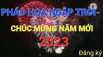 TRÌNH DIỄN PHÁO HOA CHÚC MỪNG NĂM MỚI 2023 TẠI TP.HCM