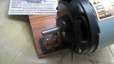 Android bluetooth based AC induction motor speed controlling