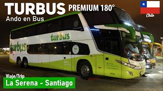 TURBUS PREMIUM LA SERENA SANTIAGO trip by bus MARCOPOLO G7 Scania JFCZ54