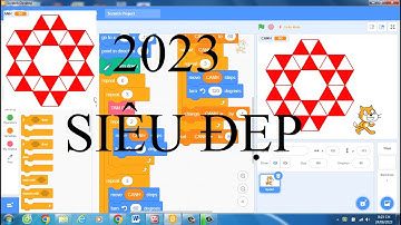 Lập Trình Scratch 2023 VẼ HÌNH SIÊU ĐẸP | VDD SHOA