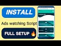 How to Build a PTC Ads-Watching Website Step-by-Step full guid By Zille Hosting