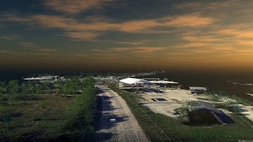 FM1560 Colorized Pointcloud fly through @ 50