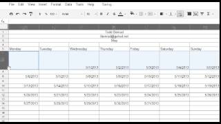 How to adjust the height of rows in Google Spreadsheets
