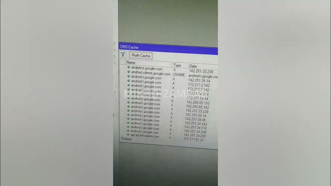 Limpiando la caché DNS en MikroTik Guía paso a paso para realizar un