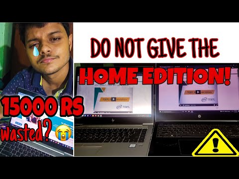 Do Not Give the TOEFL Home Edition?| 15,000 Rs at stake?| Here's why??