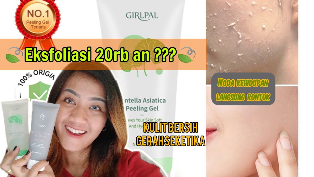 Wajib Nonton‼️REVIEW GIRLPAL PEELING GEL & CHARCOAL PEEL OF MASK YouTube
