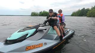 We Drove Our Seadoos OVER LAND.. Ontario’s Most Unique Lock - The Big Chute Marine Railway
