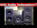 900 Pound Pallet of Massive Subs!! GSG Audio Evolution Flat Pack Unboxing