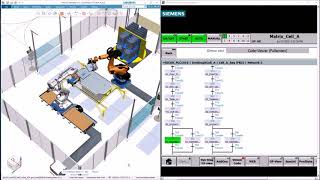AGV Sofware Simulate by Siemens - Phần mềm AGV Robot