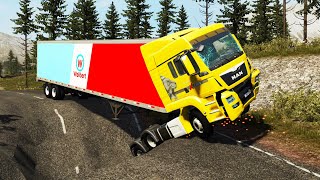Trucks vs Potholes #8 | BeamNG.DRIVE