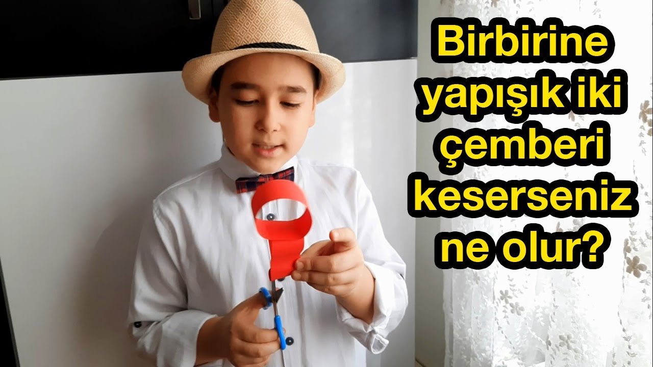 Birbirine yapışık iki çemberi keserseniz ne olur? YouTube Birbirine yapışık iki çemberi keserseniz ne olur? YouTube
