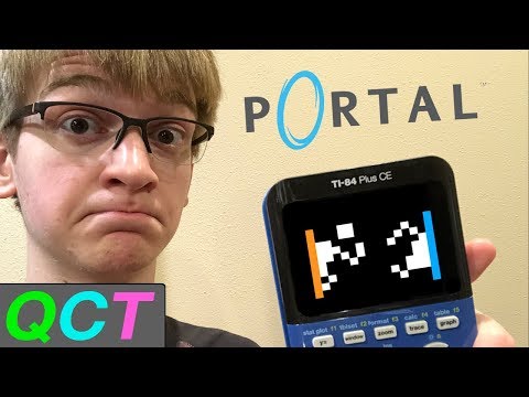 PLAYING PORTAL ON MY CALCULATOR!? | Quality Content Tuesday
