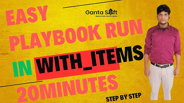 Exploring The With_Items  |GantaSoft | Best Devops Training in  KPHB HYD | Ganta Srikanth