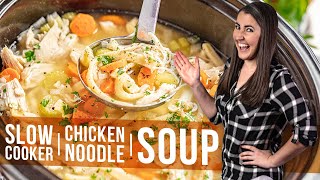 How to Make Slow Cooker Chicken Noodle Soup