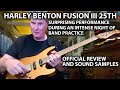 Harley Benton Fusion III 25th Anniversary Review and Sound Samples