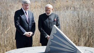 Narendra visits Air India Memorial at Toronto