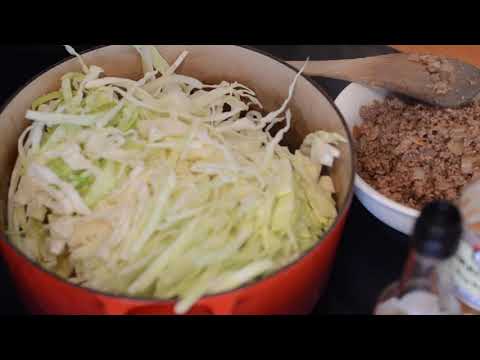 वीडियो: कीमा बनाया हुआ गोभी कैसे पकाने के लिए
