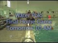 Water polo senior night promo