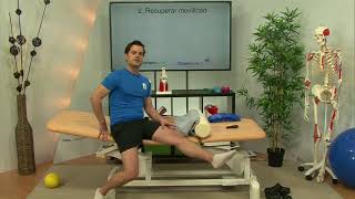 Rehabilitación de prótesis de rodilla - Primera fase. Fisioterapia Logroño