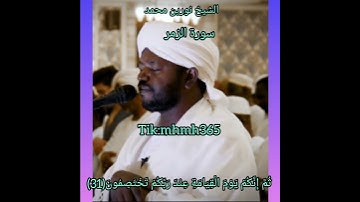 الشيخ نورين محمد صديق _ سورة الزمر