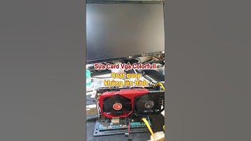 Sửa Card Vga Colorfull Quạt Quay Không Lên Hình. #recom #recomrepair #suavga #suapc #shorts
