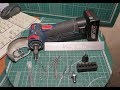 апгрейд, самодельная оснастка: Bosch GWS 12V-76 & нештатный переходник & Proxxon (Dremel)