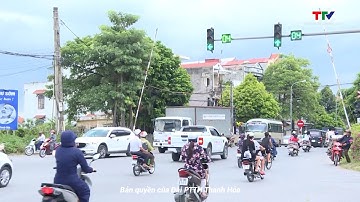 Tình trạng ùn tắc giao thông tại thành phố Thanh Hoá