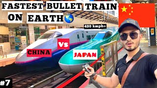 Travelling in world’s fastest Bullet train in China 🇨🇳 | 1200kms in 3.5 hours😱