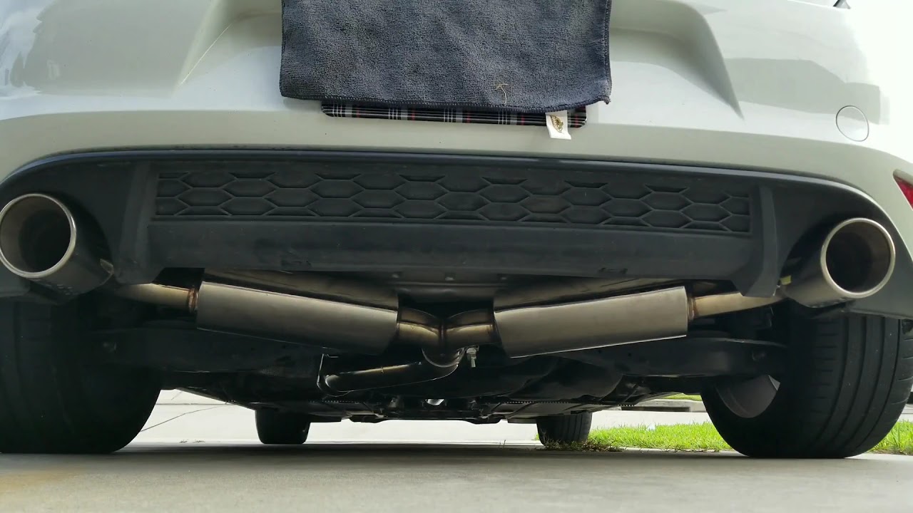 VW GTI MK7 Rev9 catback exhaust (Coldstart) with a CTS catted downpipe