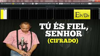 Video thumbnail of "TÚ ÉS FIEL, SENHOR - 535. HARPA CRISTÃ (CIFRADO) Carlos José"