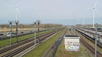 NS ICNG-B 3312 over de HSL bij Lage Zwaluwe!
