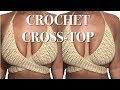 DIY Crossbody Crochet Top | Crochet Wrap Top