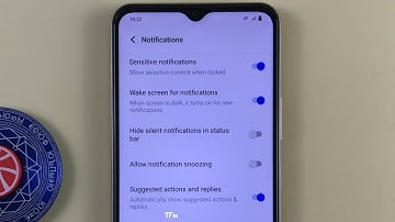How to enable/disable Sensitive Notifications on Vivo Y16 Android 12