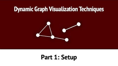 Setup - Dynamic Graph Visualization Techniques