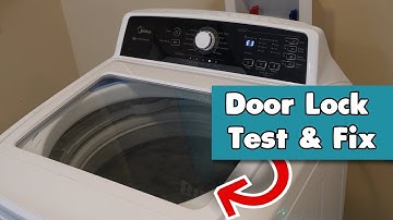 Midea Washing Machine E3 Error Code - How to Fix (Midea Washer Door Lock Problems)