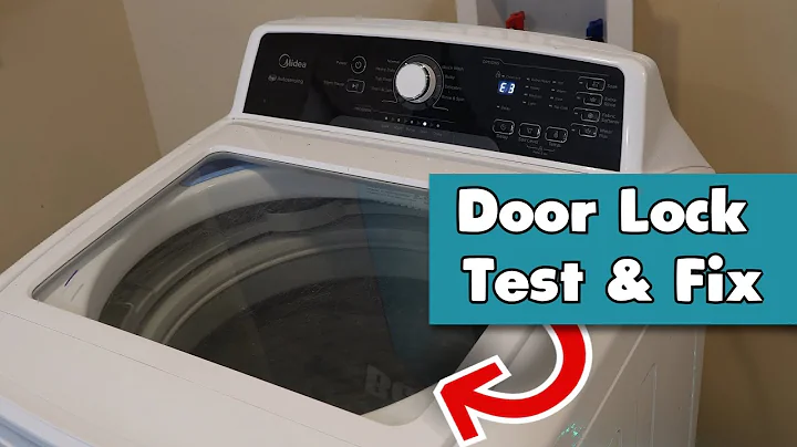 Midea Washing Machine E3 Error Code - How to Fix (Midea Washer Door Lock Problems)