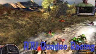 THE PINK GIRL IS ANGRY AT ME! (ATV Quadro Racing) screenshot 3