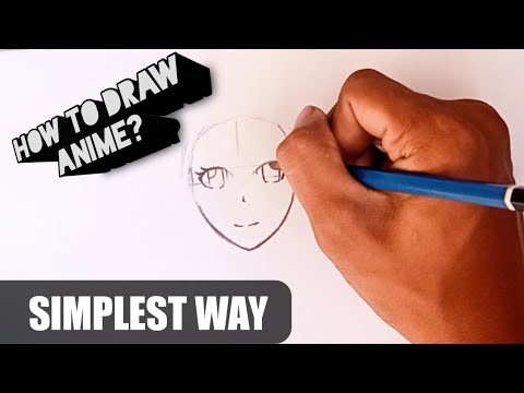 HOW TO DRAW ANIME IN SIMPLEST WAY? - YouTube