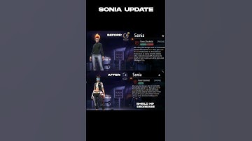 Sonia character after update😳 #ob42update #freefire #advanceserver
