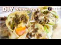 DIY SHAWARMA ala TURKS (How to Make Shawarma?) |Aiz No Bake Recipe