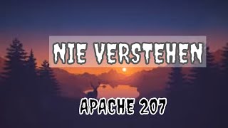 Apache 207- NIE VERSTEHEN vom Album "Treppenhaus" [Lyrics Video]