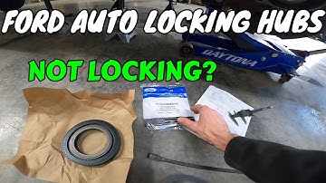 FORD AUTO LOCKING HUBS NO 4X4? HOW TO FIX*THE RIGHT WAY*