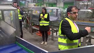 Estonia leading the way in plastic recycling and cutting waste ITV News