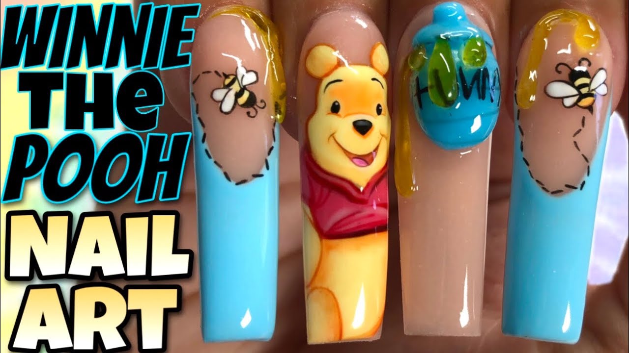 Winnie the Pooh Nail Art Designs - wide 3