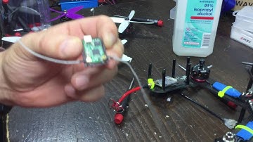 Spektrum FPV receiver antenna replacement