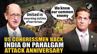 Bi Partisan US congressional members stand with India on Pahalgam terror attack anniversary